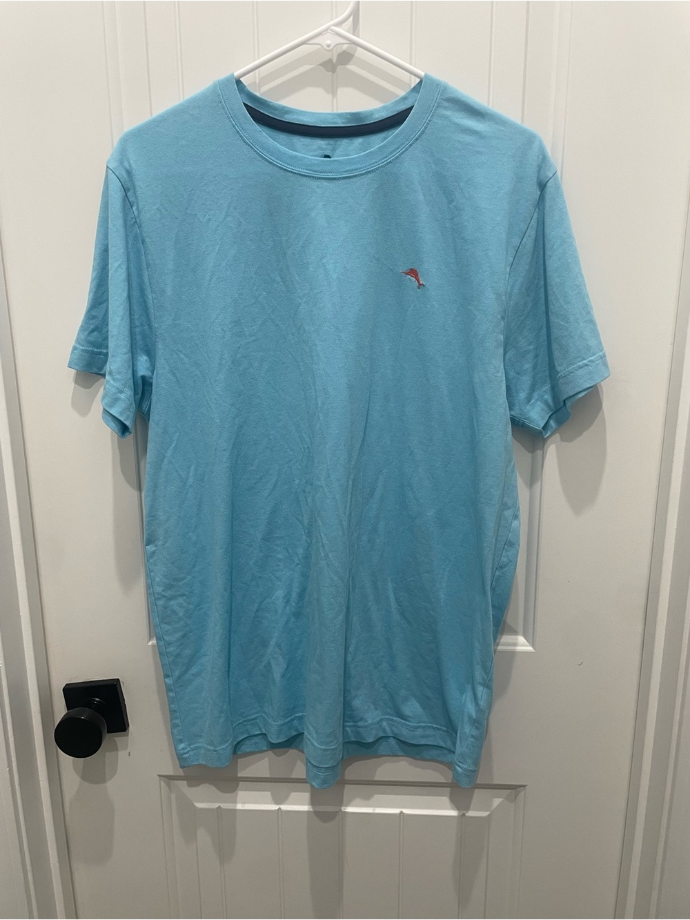 Tommy Bahama Light Blue Short Sleeve Crewneck Tee
